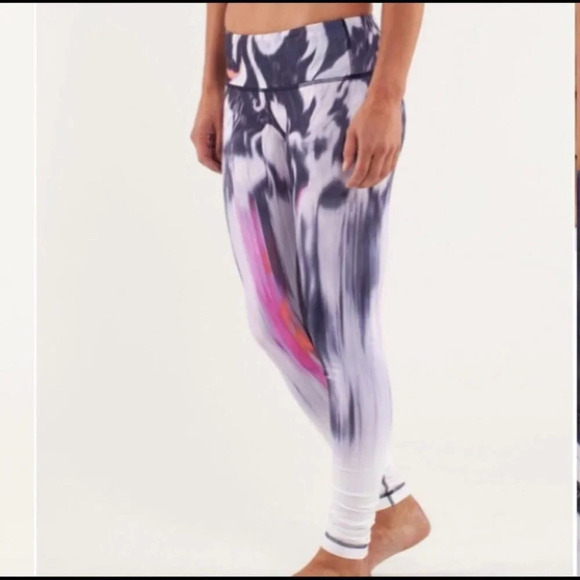 Lululemon Wunder Under Pant Mirage Indigo size 4 - Picture 3 of 10